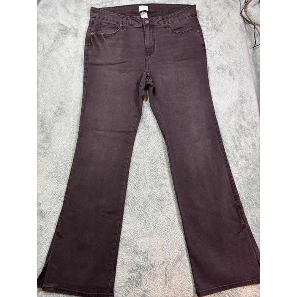 Time and Tru Denim Black Jeans Made in USA Size US 14/UK 18